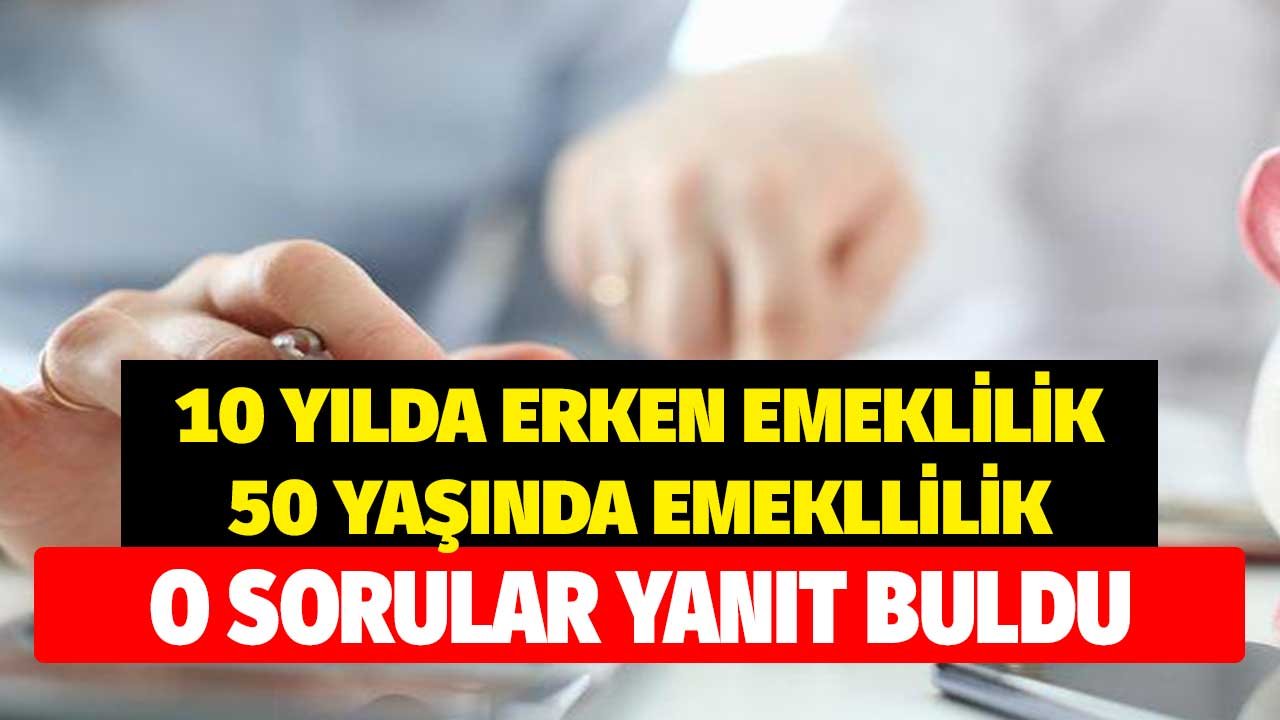 10 Yıl Primle Emeklilik Formülü Netleşti
