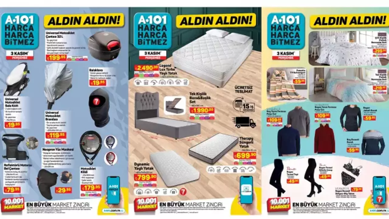 A101’den Dijital Çıkartma: Xiaomi Hava Temizleyici ve Lüks Markalar