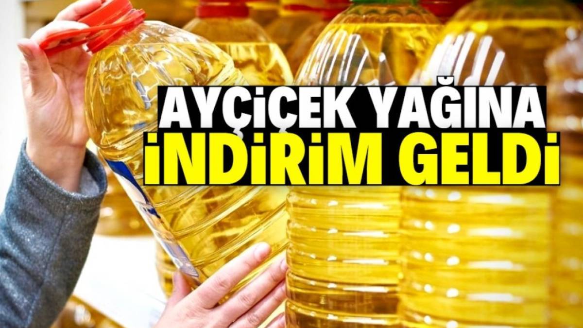 İndirime İndirim Yapıldı: 5 LT Ayçiçek Yağında Fiyatlar Çakıldı
